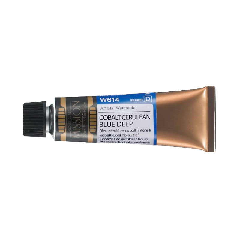 MIJELLO Mission Gold 15ml S:D 614 Cobalt Cerulean Blue Deep