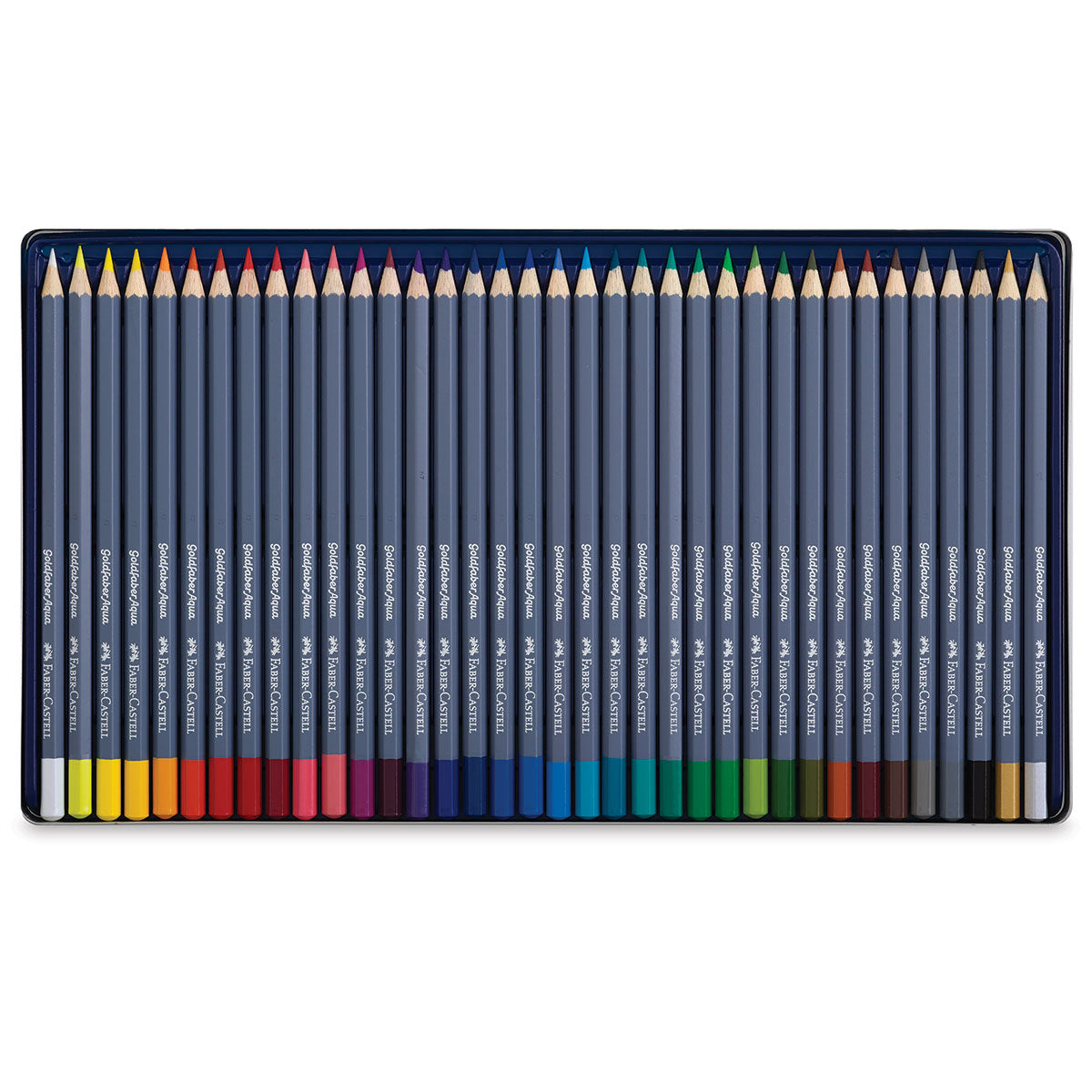 FABER-CASTELL Goldfaber Aqua Watercolour Pencils Tin of 36pcs