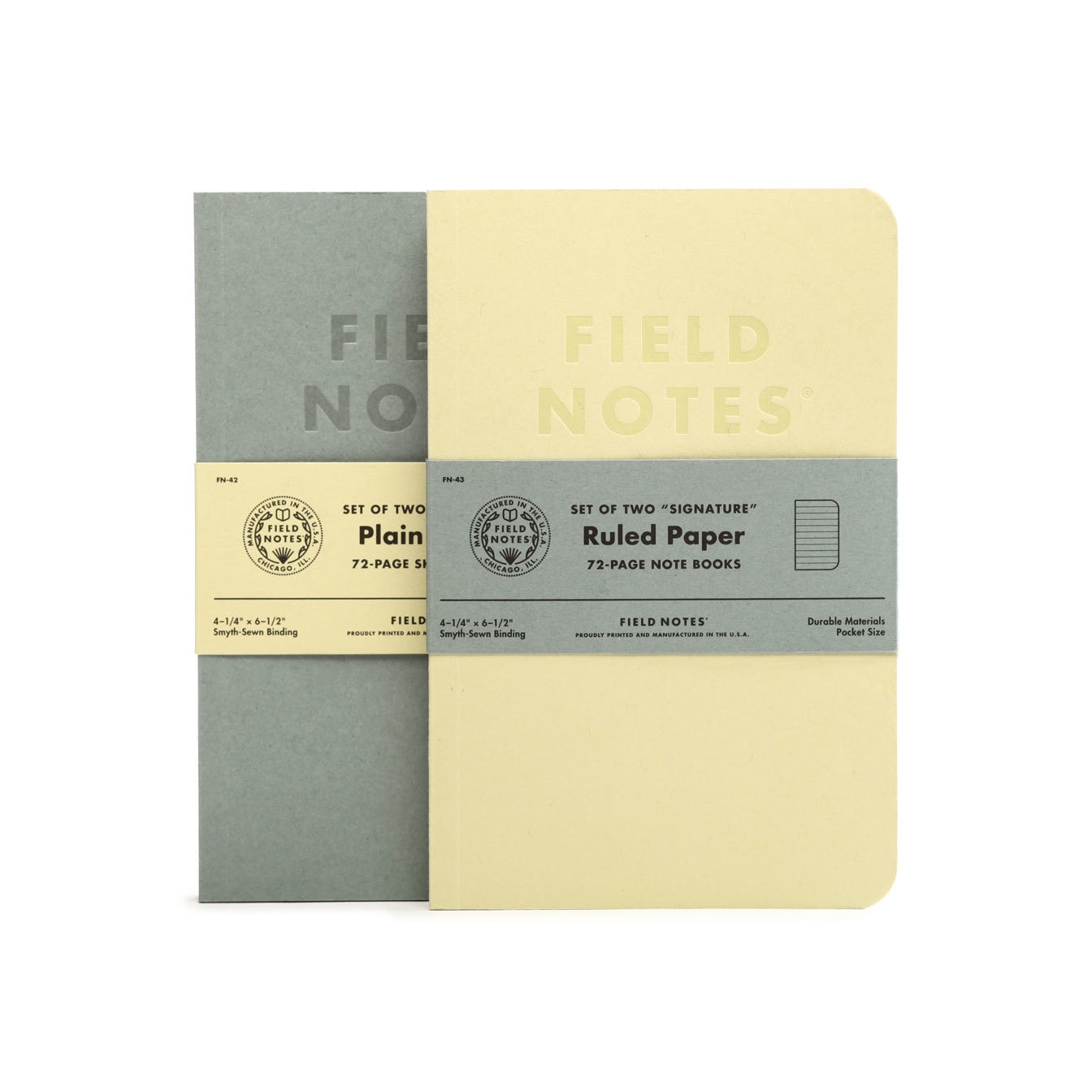 FIELD NOTES Signature Plain Sketchbooks 2-Pack Default Title