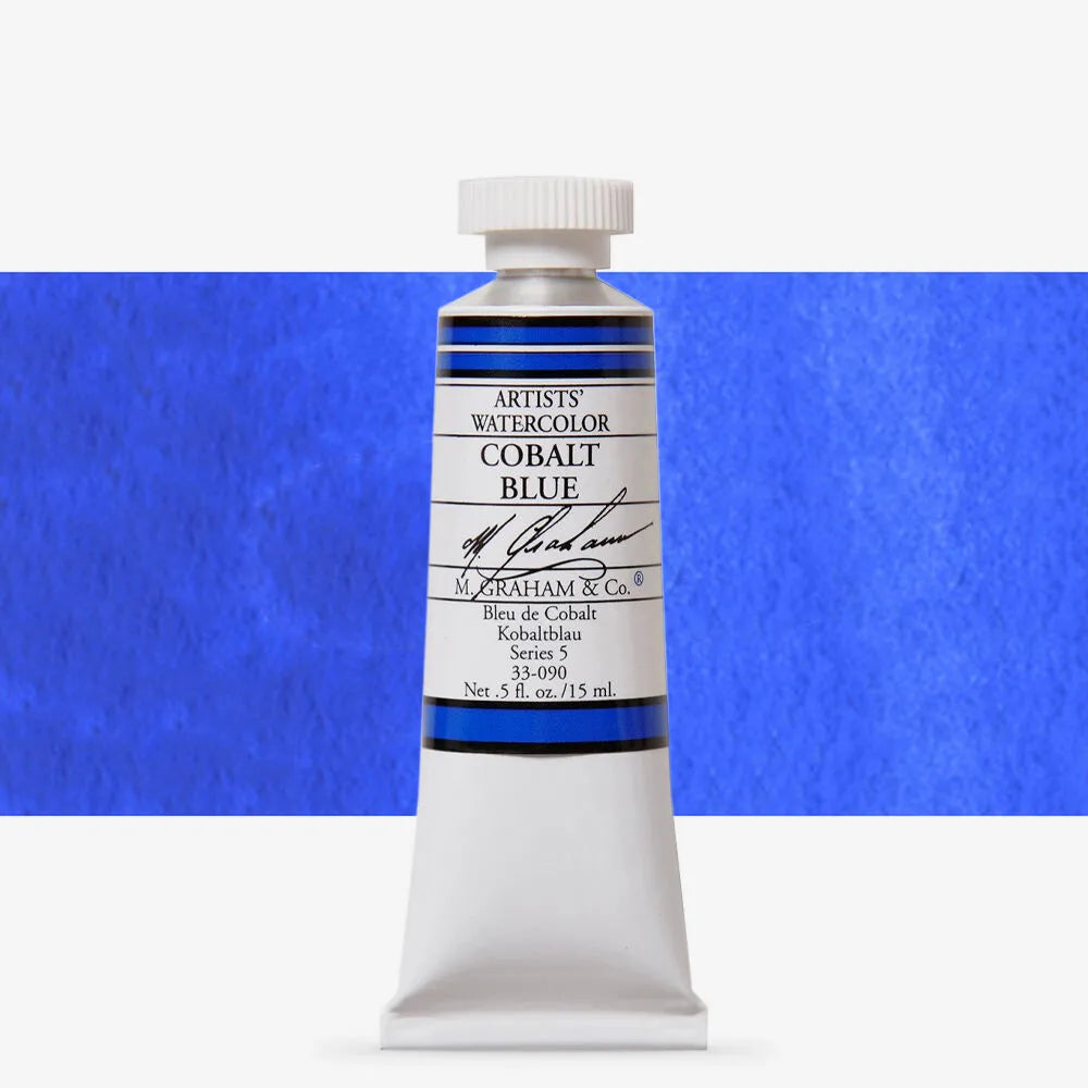 M.Graham 15ml Artists Watercolour 090 Cobalt Blue