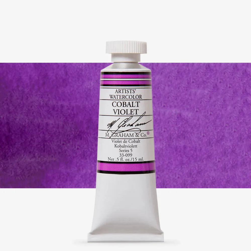 M.Graham 15ml Artists Watercolour 099 Cobalt Violet
