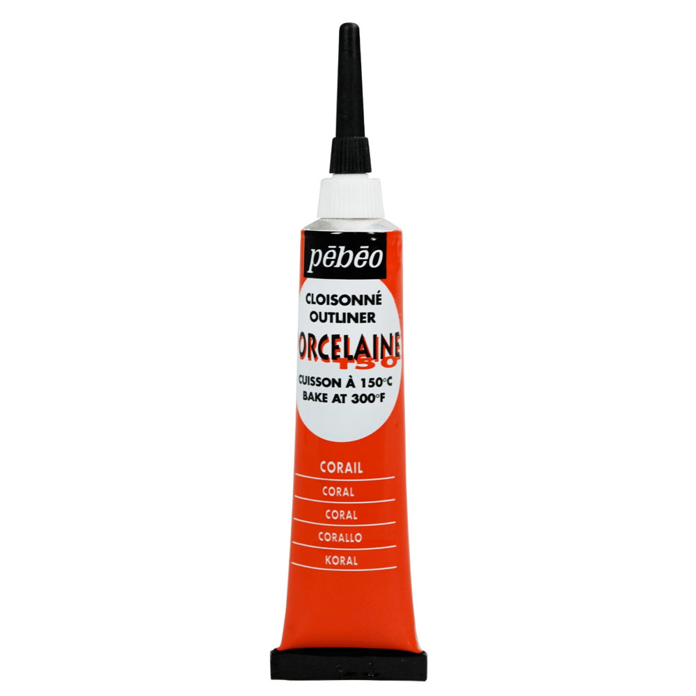 PEBEO Porcelaine 150 Outliner 20ml Coral