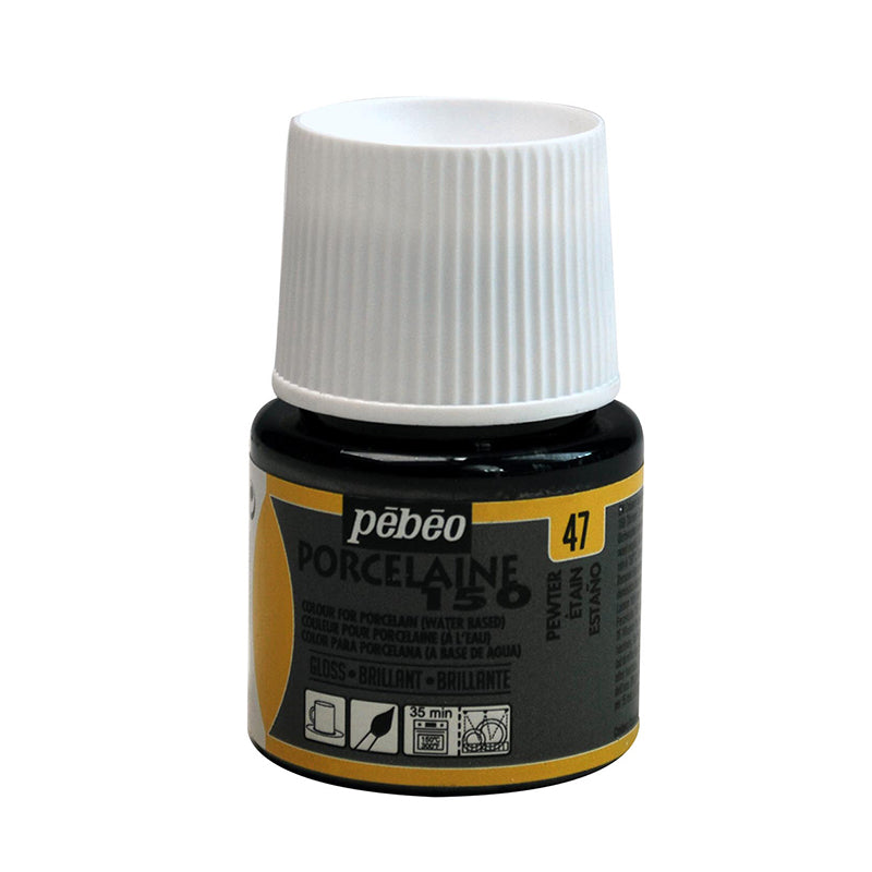 PEBEO Porcelaine 150 45ml Pewter