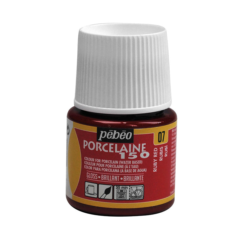PEBEO Porcelaine 150 45ml Ruby Red