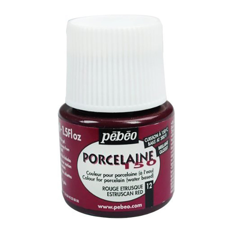 PEBEO Porcelaine 150 45ml Estruscan Red