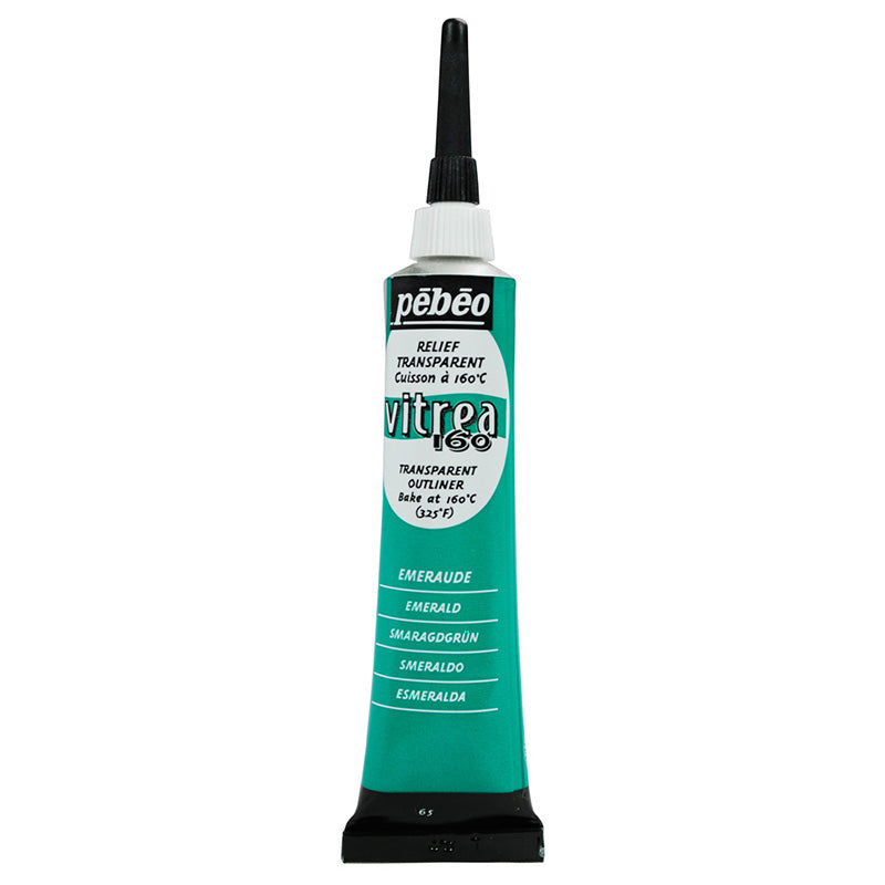 PEBEO Vitrea 160 Outliner 20ml Emerald