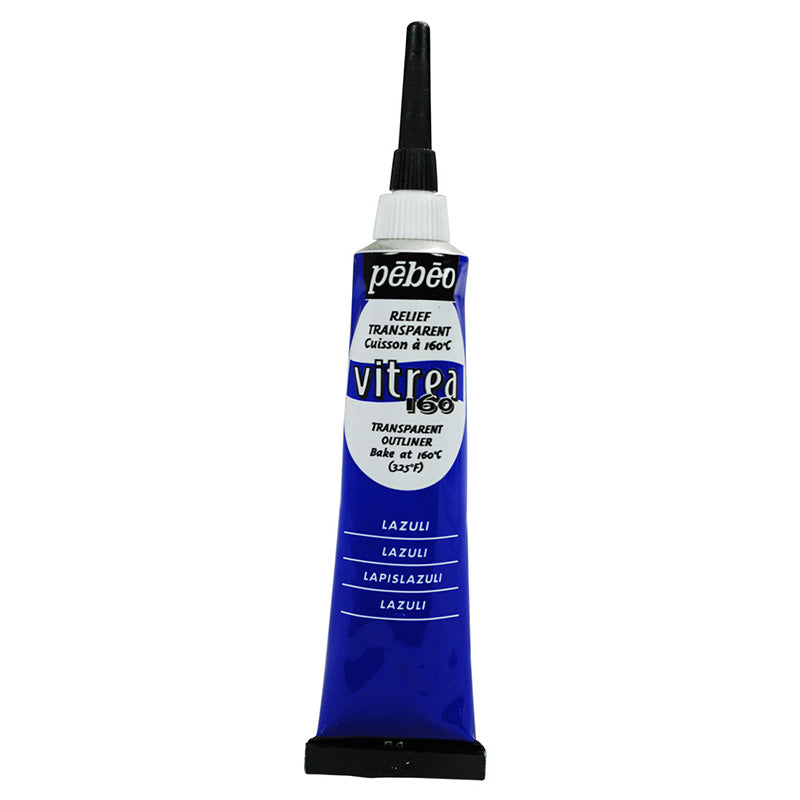 PEBEO Vitrea 160 Outliner 20ml Lazuli