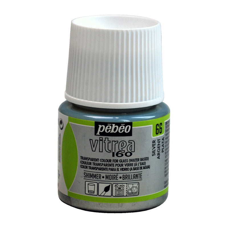PEBEO Vitrea 160 Shimmer 45ml Silver