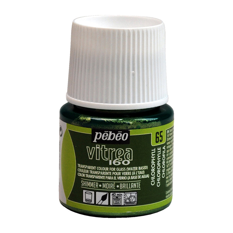 PEBEO Vitrea 160 Shimmer 45ml Chlorophyll