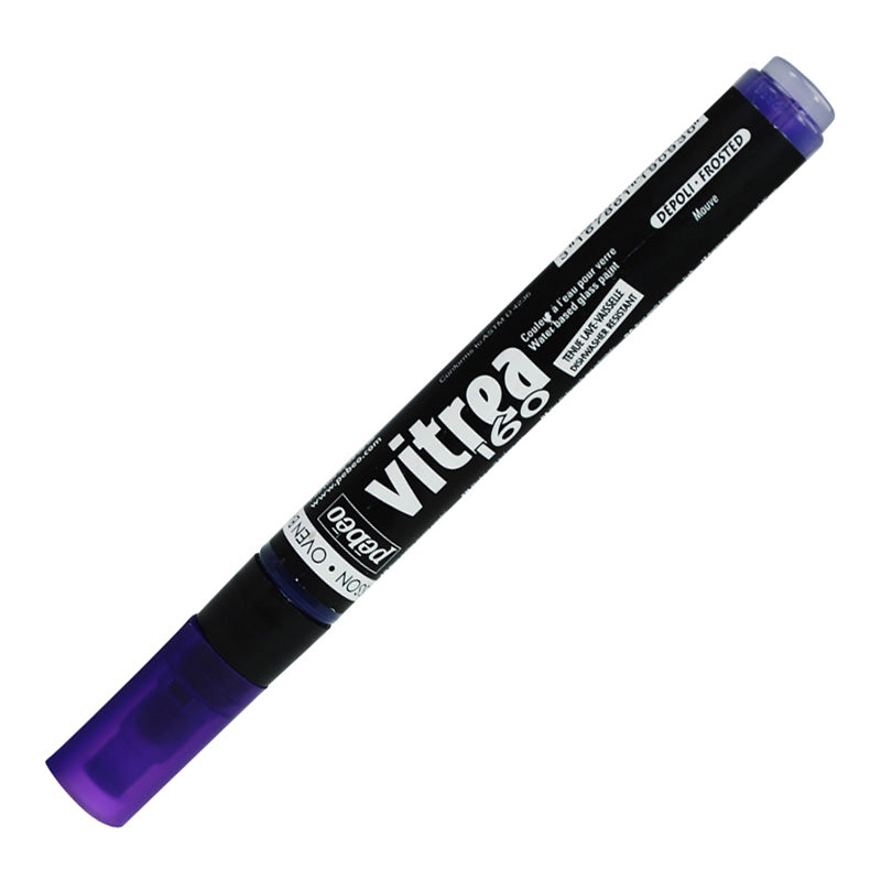 PEBEO Vitrea 160 Frosted Marker 1.2mm Purple