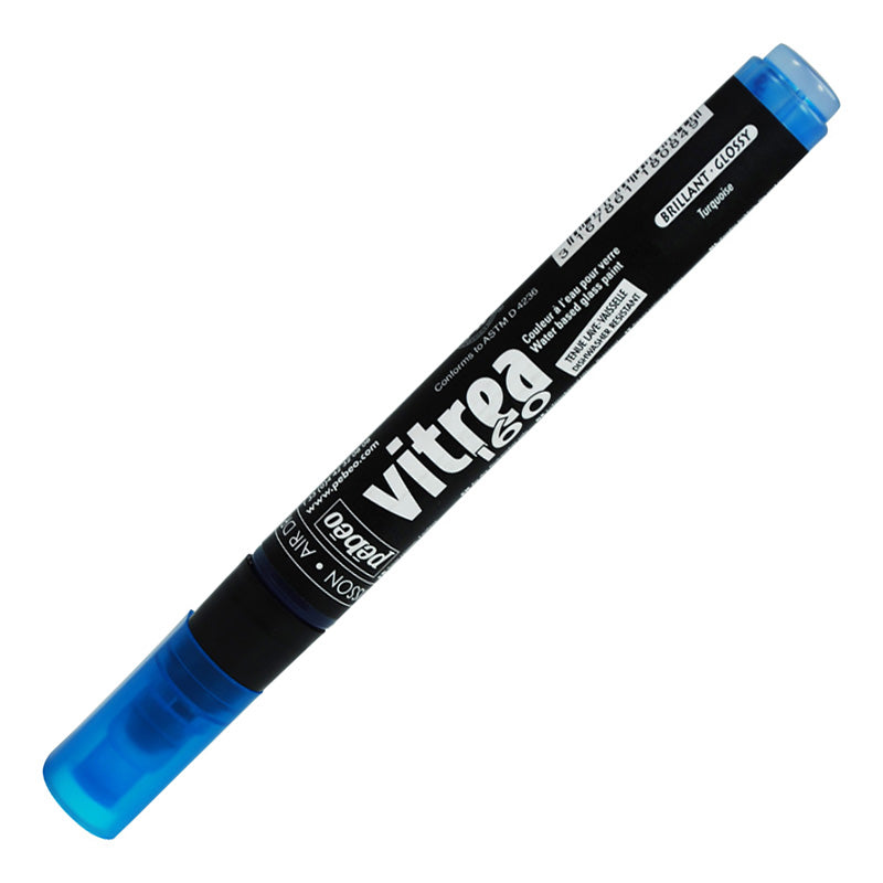 PEBEO Vitrea 160 Gloss Marker 1.2mm Turquoise
