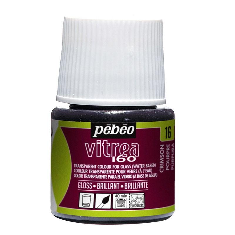 PEBEO Vitrea 160 Gloss 45ml Crimson