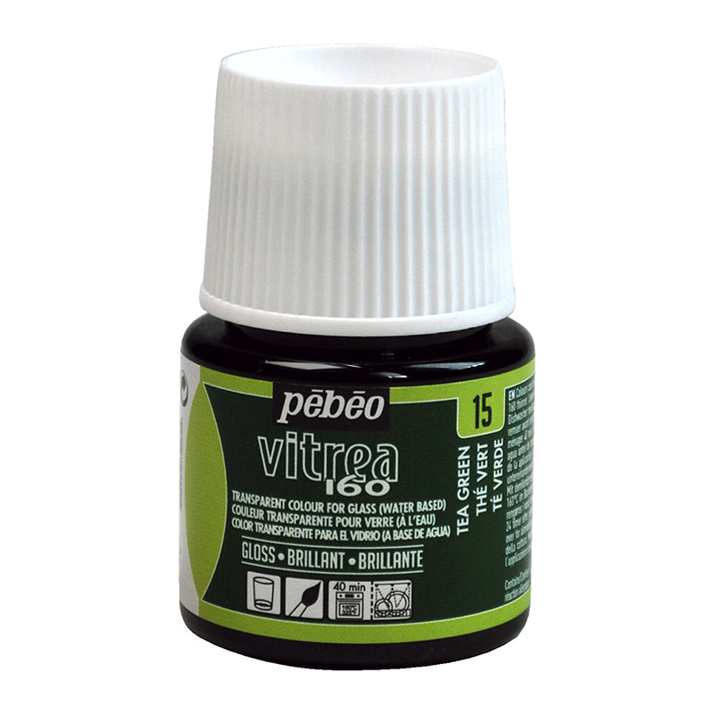 PEBEO Vitrea 160 Gloss 45ml Tea Green