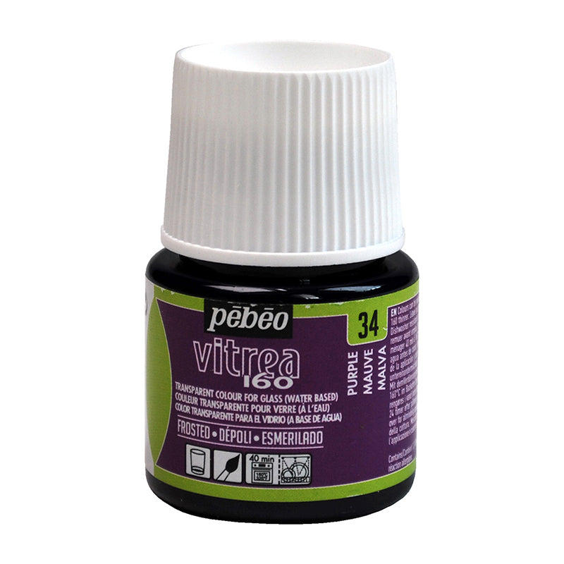 PEBEO Vitrea 160 Frosted 45ml Purple