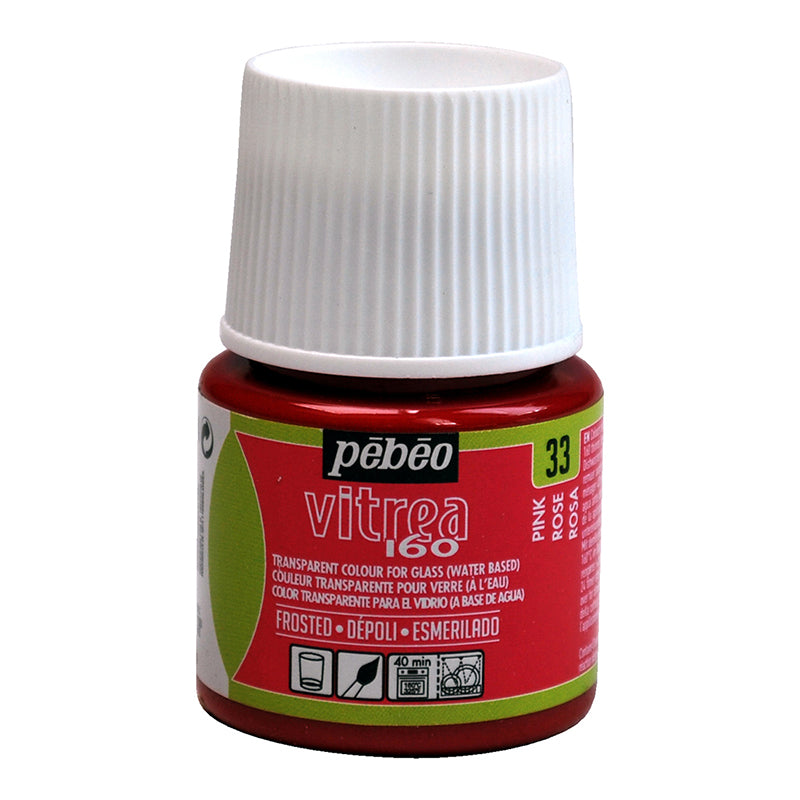 PEBEO Vitrea 160 Frosted 45ml Pink
