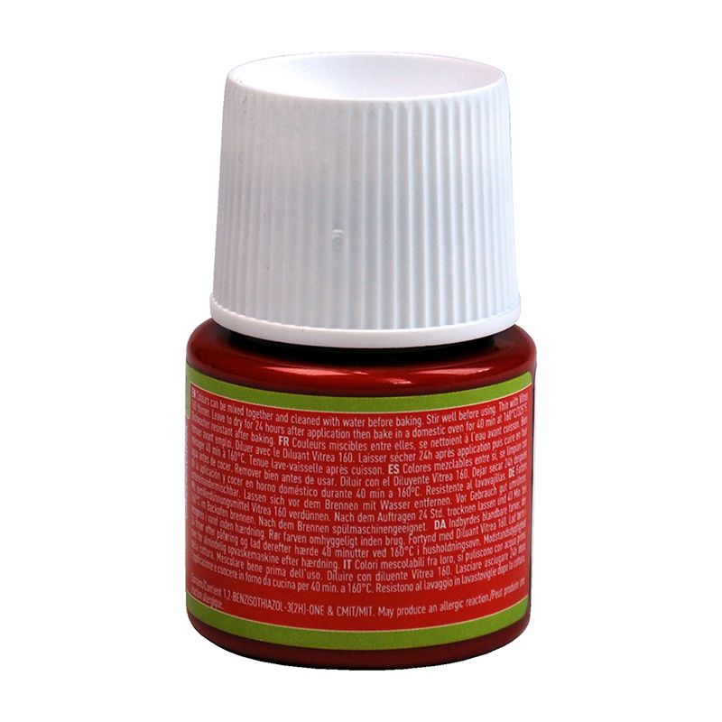 PEBEO Vitrea 160 Frosted 45ml Grenadine