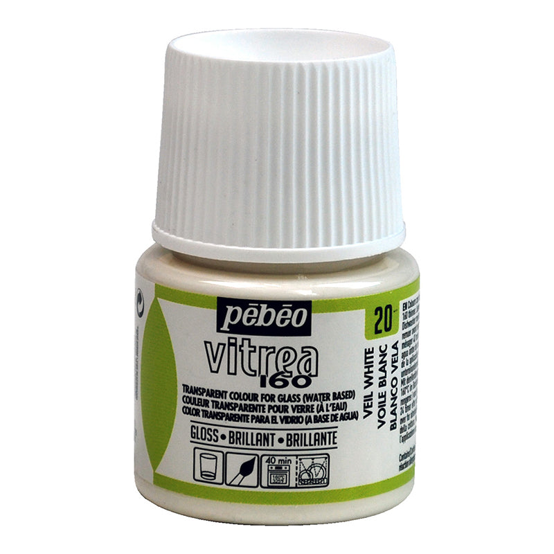 PEBEO Vitrea 160 Gloss 45ml Veil White