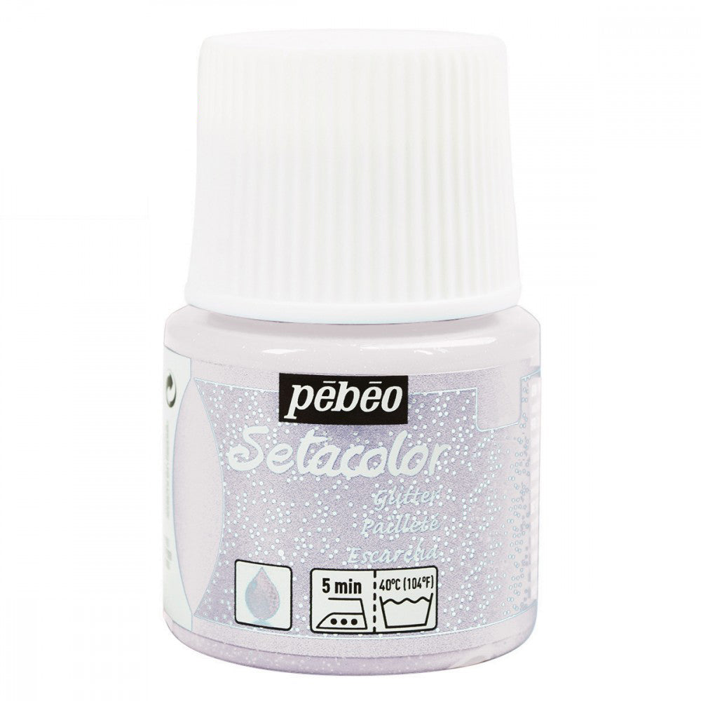 PEBEO Setacolor Light Glitter 45ml Diamond