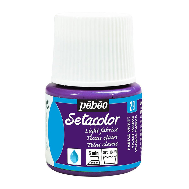 PEBEO Setacolor Light 45ml Parma Violet