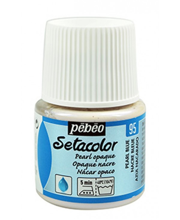PEBEO Setacolor Opaque 45ml Pearl Blue