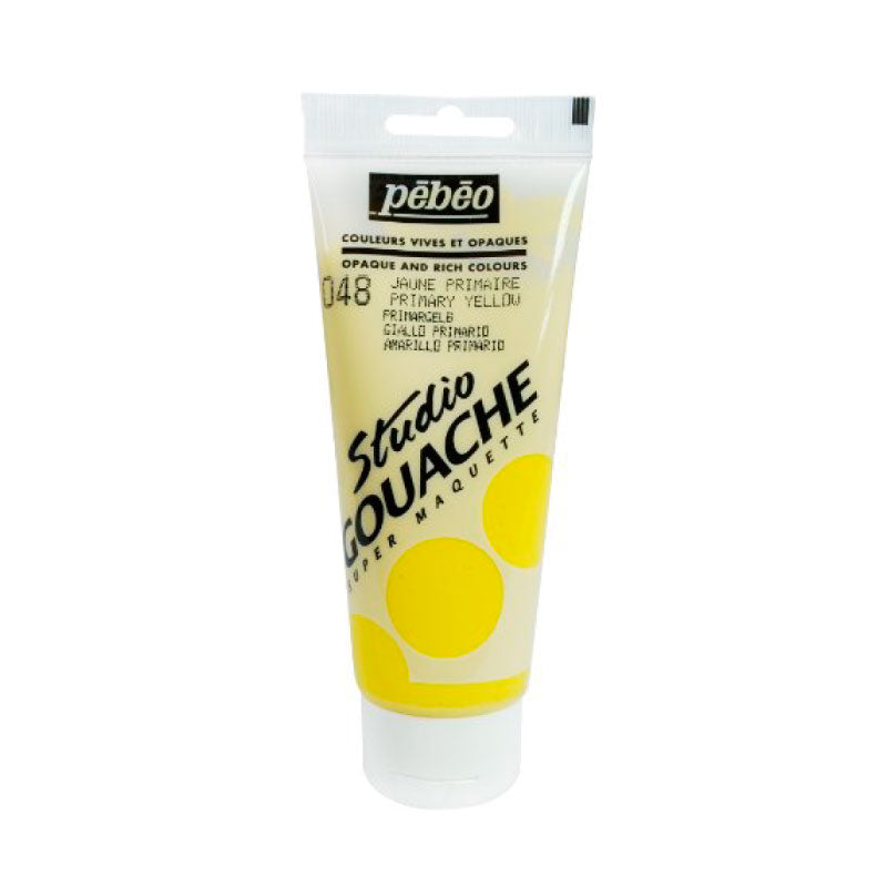 PEBEO Studio Gouache 100ml Primary Yellow