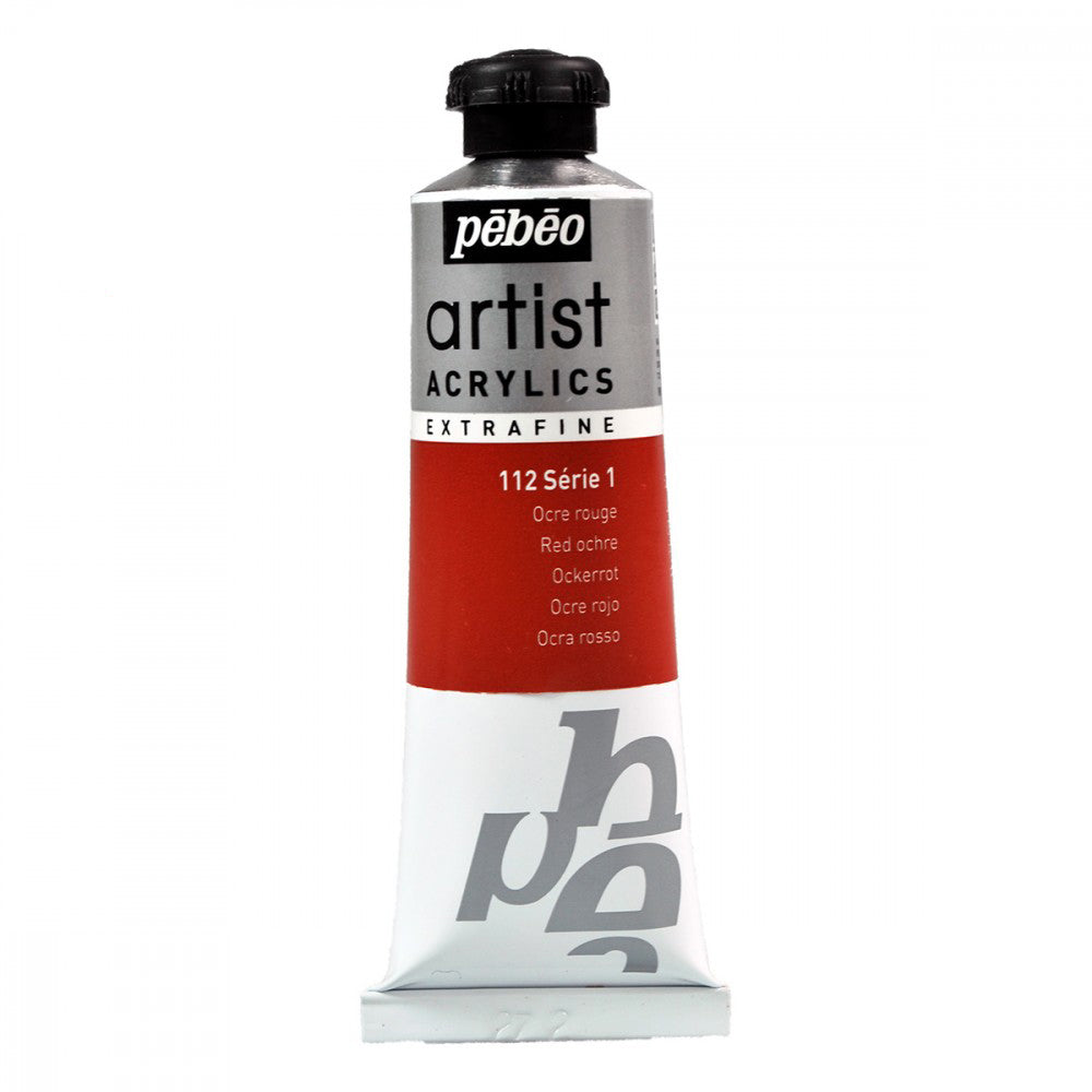 PEBEO Artist Acrylics EF 37ml S1 Red Ochre