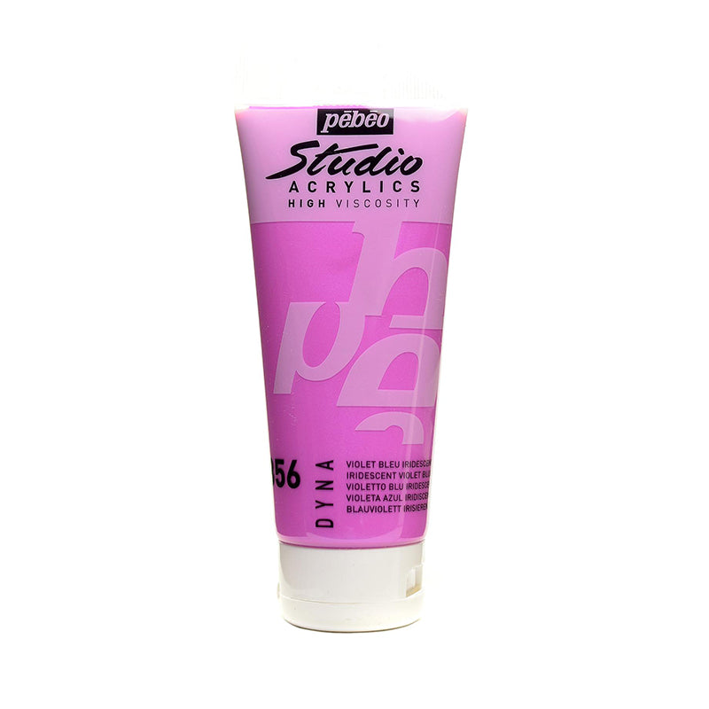PEBEO Studio Acrylics HV 100ml DYNA Irid Violet-Bl