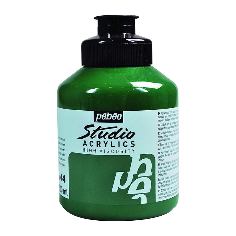 PEBEO Studio Acrylics HV 500ml Hookers Green
