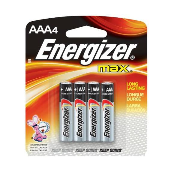 ENERGIZER Max AAA 4pcs Pack E92BP4TTM