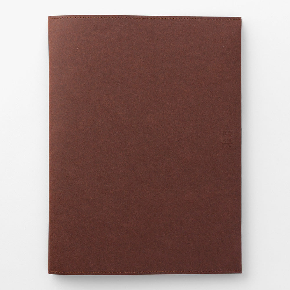 MIDORI MD Notebook Cover A4 10th Paper Dark Brown