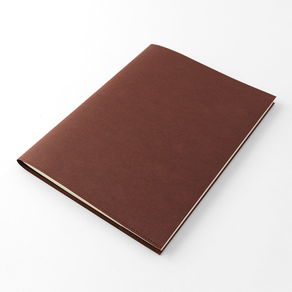 MIDORI MD Notebook Cover A4 10th Paper Dark Brown