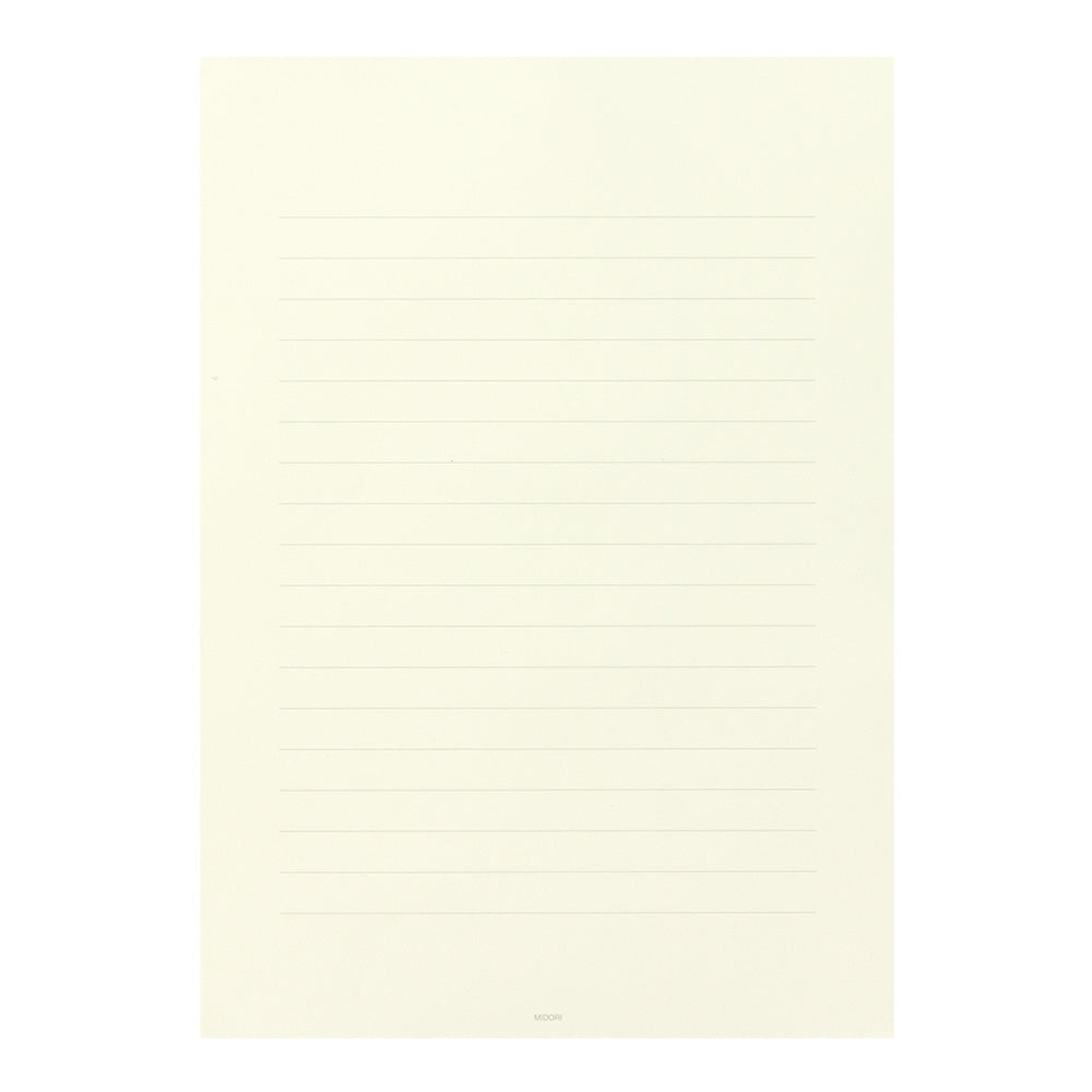 MIDORI MD Letter Pad B5 MD Cream