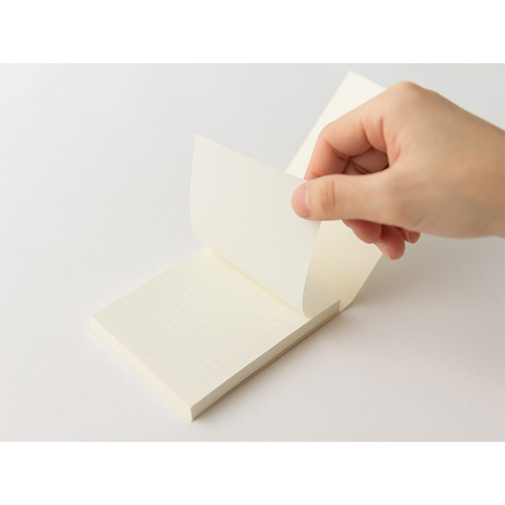 MIDORI MD Sticky Memo Pad A7 Gridded