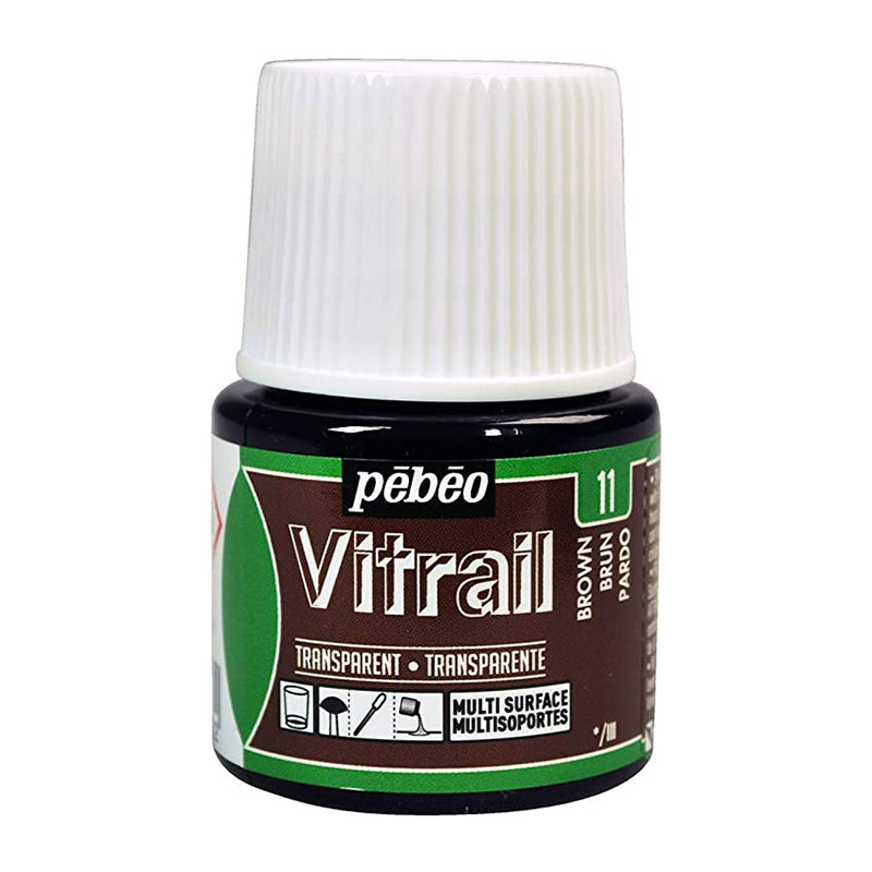 PEBEO Vitrail Transparent 45ml Brown