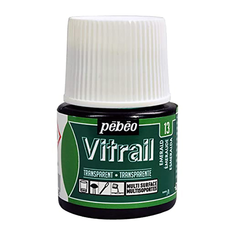 PEBEO Vitrail Transparent 45ml Emerald