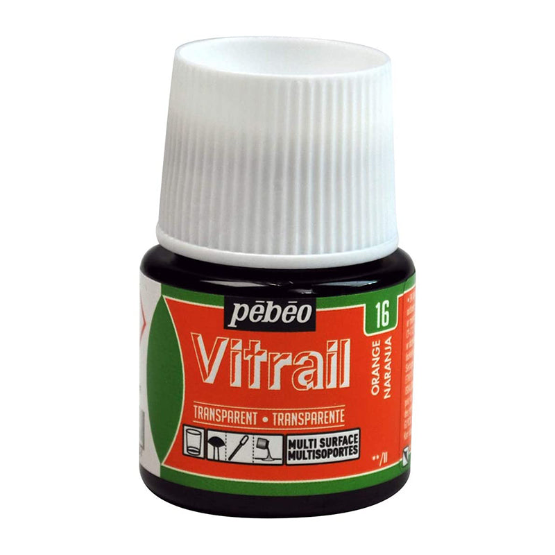 PEBEO Vitrail Transparent 45ml Orange