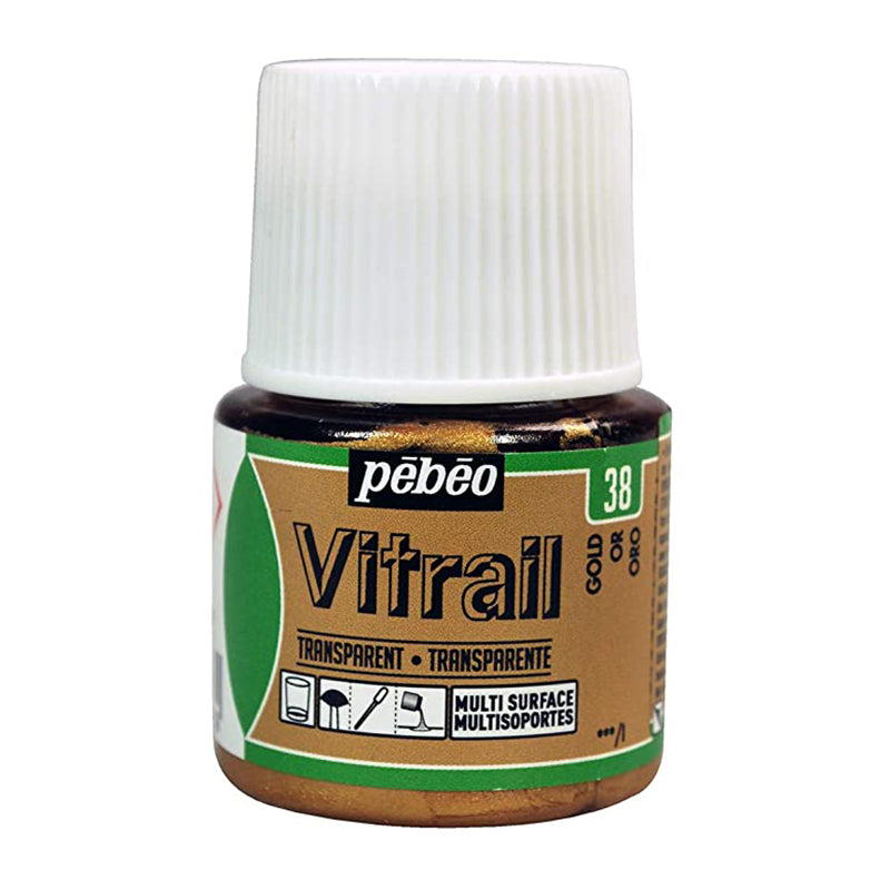 PEBEO Vitrail Transparent 45ml Gold
