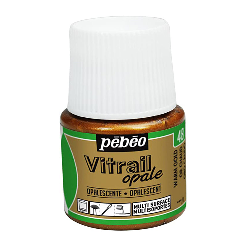 PEBEO Vitrail Opaque 45ml Warm Gold