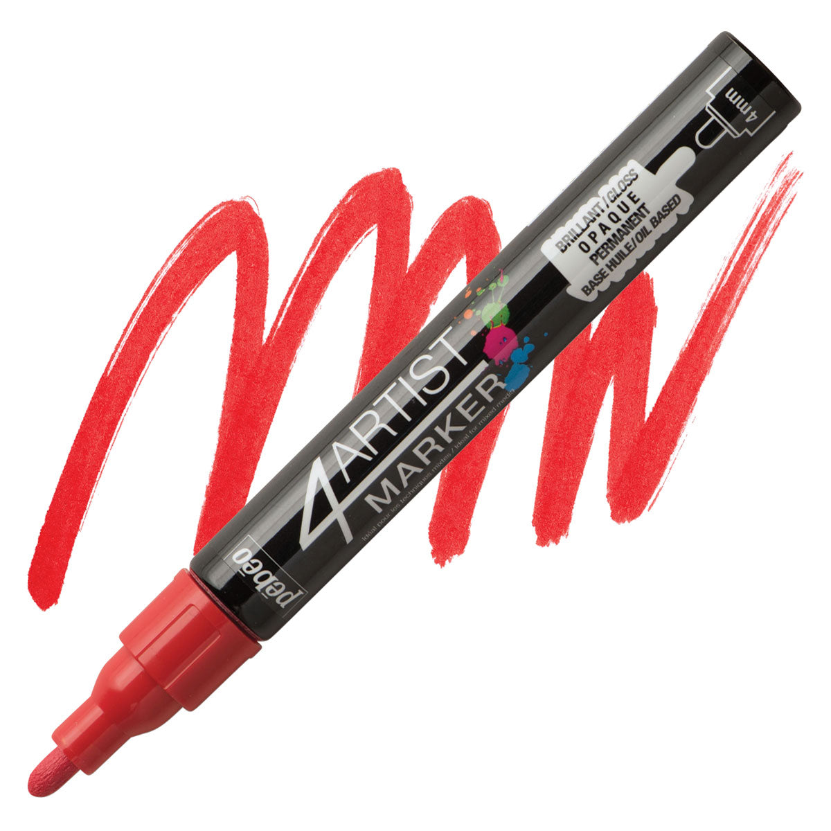 PEBEO 4Artist Marker 4mm Red