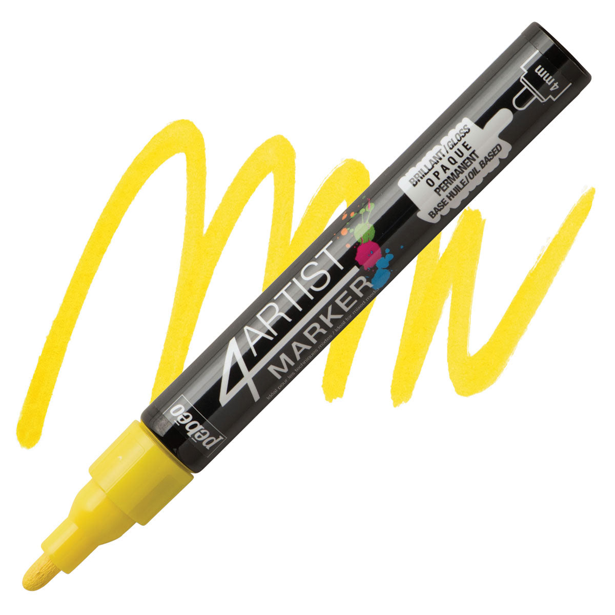 PEBEO 4Artist Marker 4mm Yellow