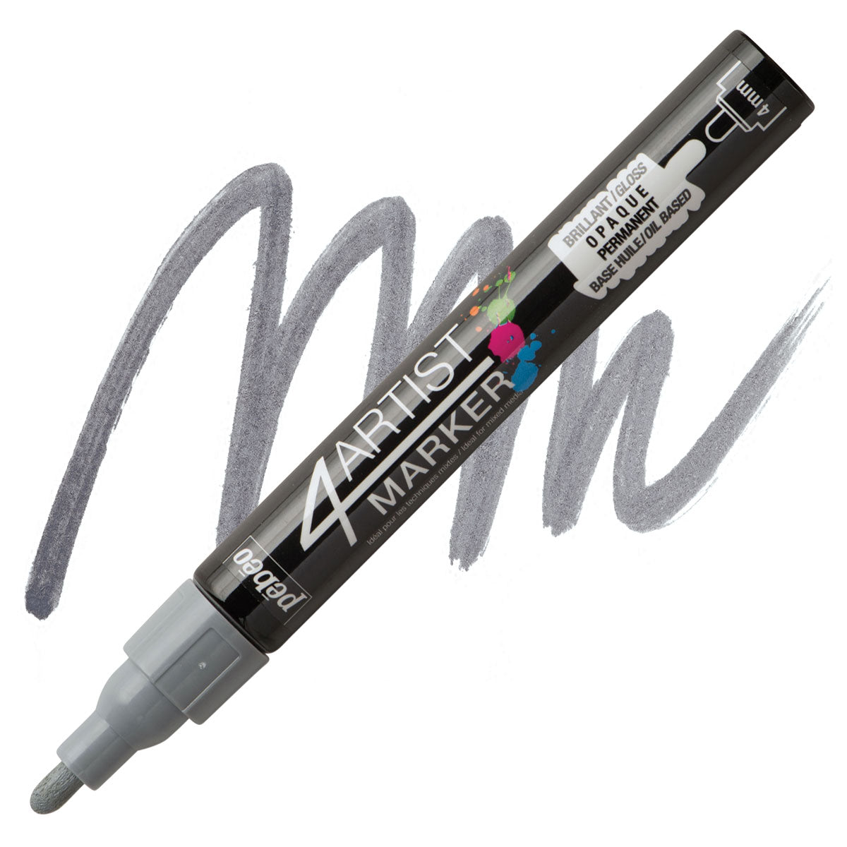 PEBEO 4Artist Marker 4mm Grey