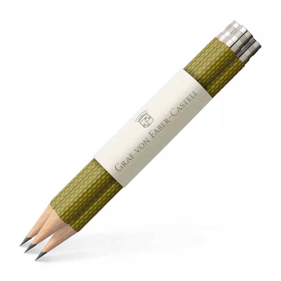 GRAF VON FABER CASTELL 3 Pocket Pencils Olive Green