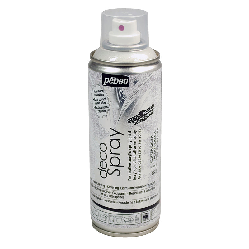 PEBEO decoSpray 200ml Glitter Silver