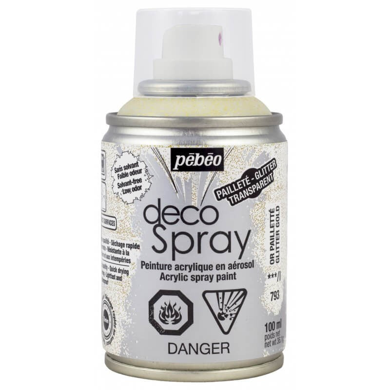 PEBEO decoSpray 100ml Glitter Gold