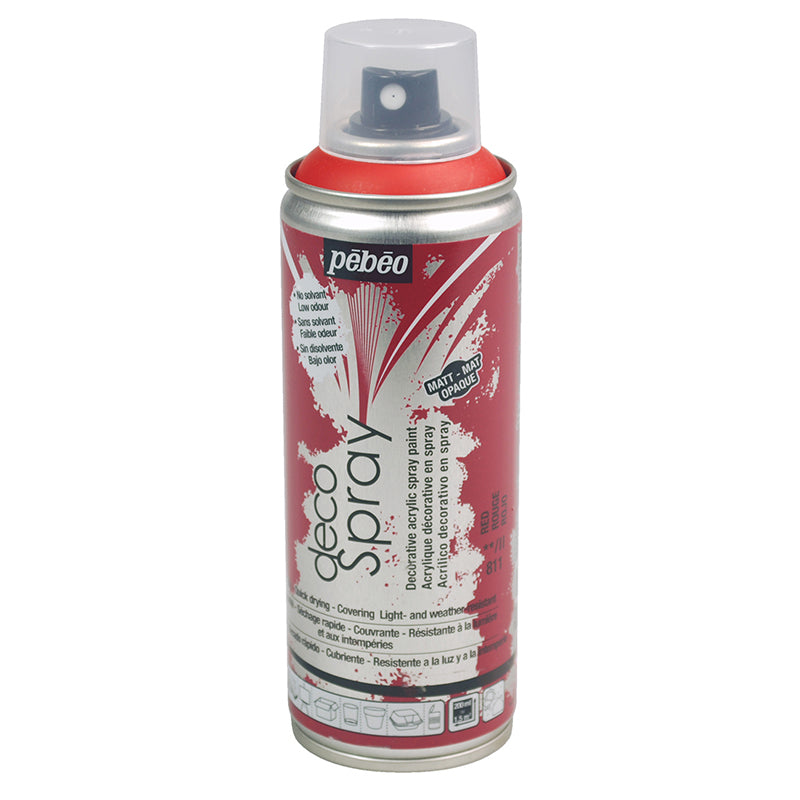 PEBEO decoSpray 200ml Red