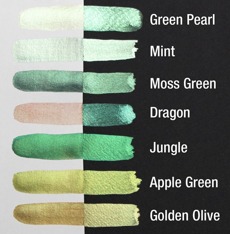 coliro Pearl Color 30mm Apple Green Default Title