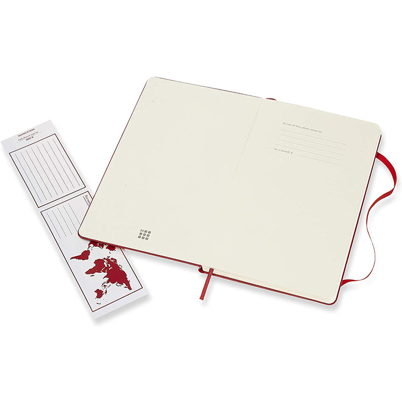 MOLESKINE Classic L Dotted Hard Scarlet Red