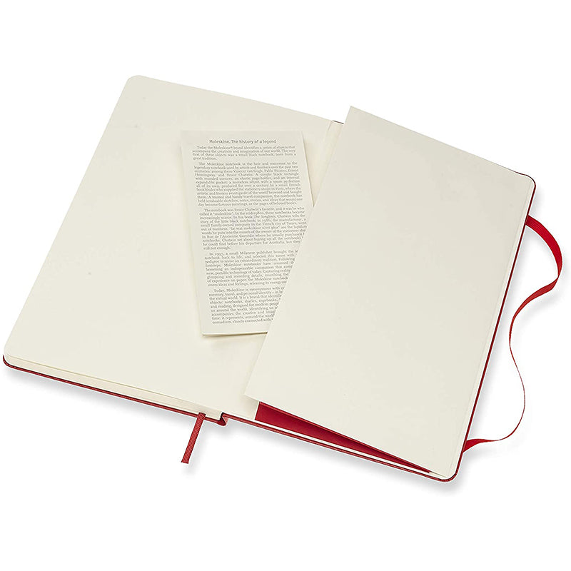 MOLESKINE Classic L Dotted Hard Scarlet Red