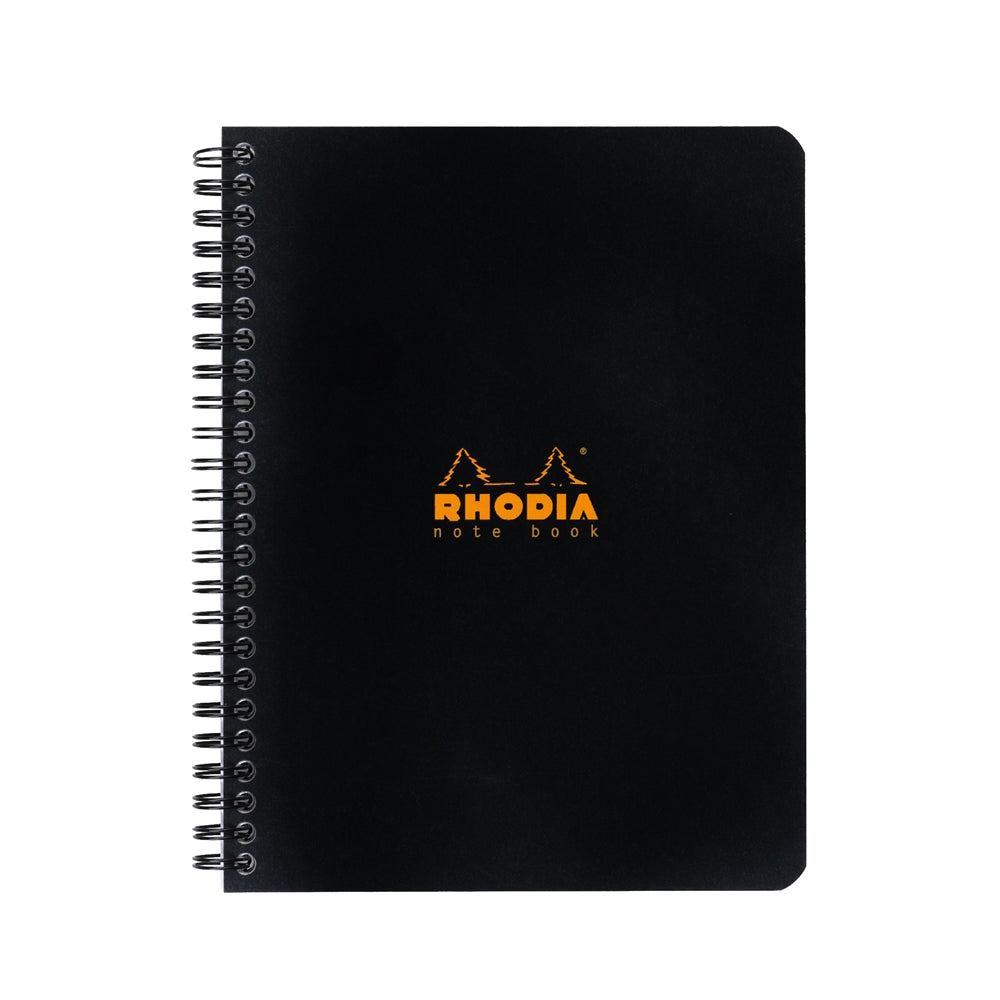 RHODIA Classic Notebook A5+ 160x210mm 5x5 Sq Black Default Title