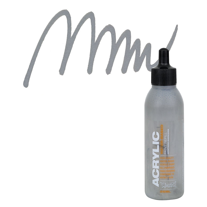 MONTANA Acrylic Refill 25ml 7030 Iron Curtain